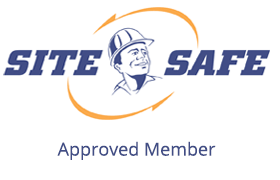 Site Safe Approved Member Canterbury, NZ Frameless Glass